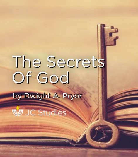 The Secrets of God - JC Studies