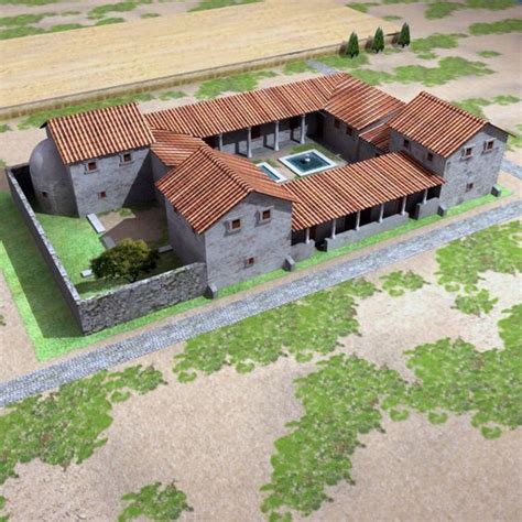 3d max roman villa rustica - Roman Villa Rustica... by QLEE | Roman house, Roman architecture ...