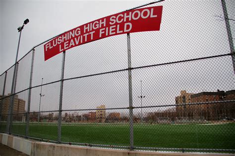 Flushing High School's Leavitt Field, just across the str… | Flickr