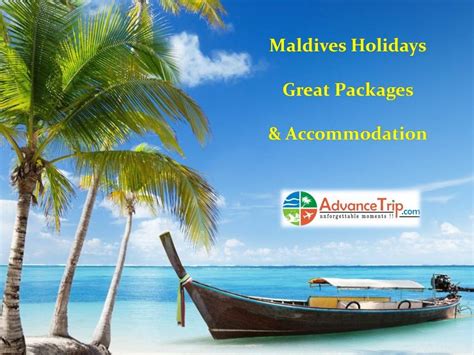 Advance Trip offers Maldives holiday packages & deals for family ...