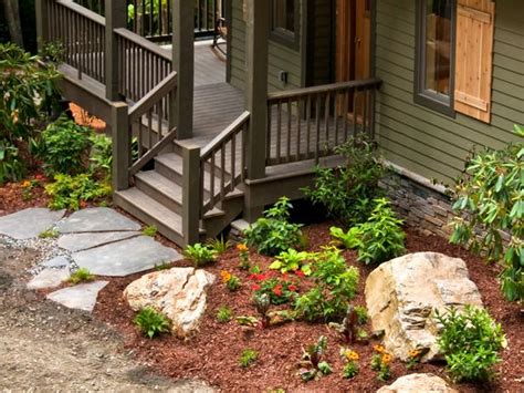 rustic cabin landscaping ideas - Rosamond Herman