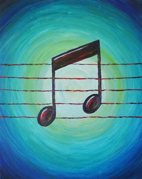 musical notes paintings - Google Search