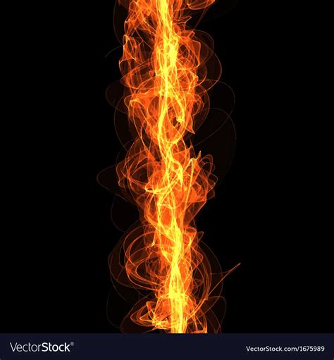 Line of fire Royalty Free Vector Image - VectorStock