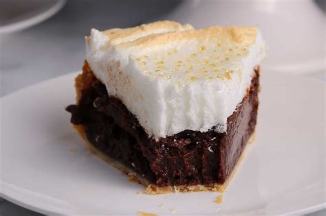 Chocolate Meringue Pie - With the Woodruffs