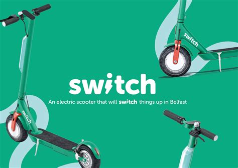 Design By Emma Creates Electric Scooter Brand Identity for Belfast City - World Brand Design ...