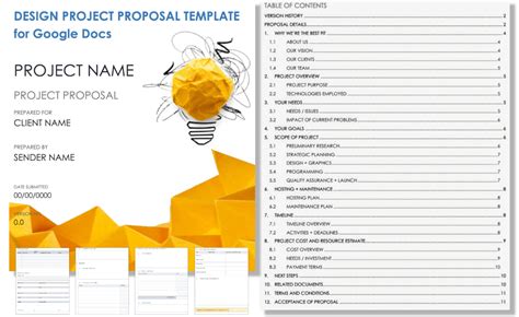 Free Google Docs Project Proposal Templates | Smartsheet