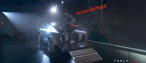 Tesla surprises with all-electric ATV at the end of Cybertruck event ...