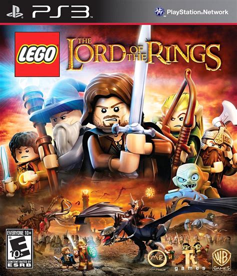 Lego Lord of the Rings Playstation 3 Game