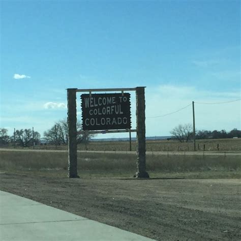 Photos at Nebraska / Colorado Border - Border Crossing in Julesberg