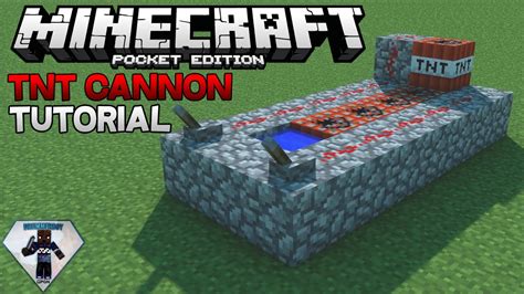 Redstone TNT Cannon Tutorial | Minecraft Pocket Edition | Doovi