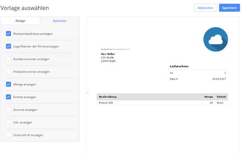 Lieferschein erstellen | Debitoor Rechnungsprogramm