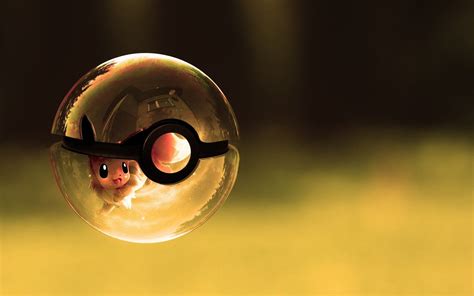 Pokemon ball with Pikachu inside HD wallpaper | Wallpaper Flare