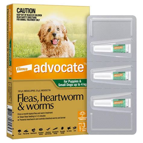 Buy Advocate Dog 0-4KG Small 3 Online at Chemist Warehouse®