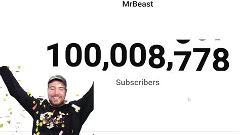 MrBeast Crosses 100 Million Subscribers on YouTube, Becomes the 5th ...