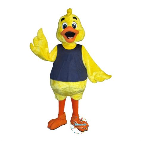 Lovely Friendly Duck Mascot Costume