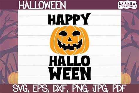 Happy Halloween Svg, Halloween Cut File