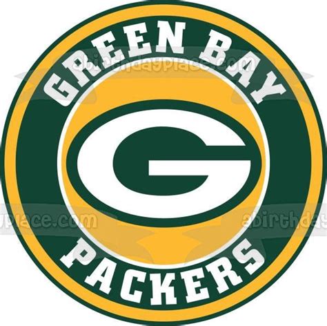 Decorate your Cake with this NFL themed Edible Cake Topper Image featuring the Green Bay Packers ...