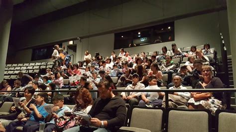 Robert Healy School on Twitter: "At the Harris Theater with our 5th graders getting ready to be ...