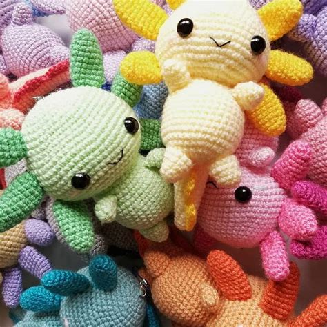 Crochet Axolotl Amigurumi Free Pattern – Crochet