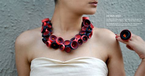 BUNCH OF BERRY : Recycled Paper Jewelry on Behance