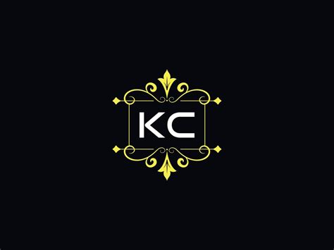 Stylish Kc Luxury Logo, Typography Kc Logo Letter Design 17392698 ...