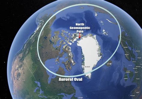 Aurora Oval Map