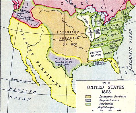 Map Of United States 1800 - Direct Map