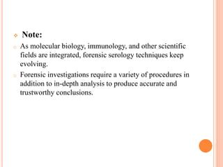 2-Forensic Serology Concepts & Techniques.pptx