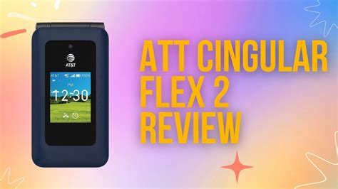 AT&T Cingular Flex 2 Review - YouTube