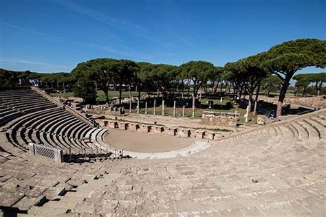 Ostia Antica, anient port of Rome (Italy)