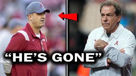 Bill O'Brien (Alabama OC) is Getting Fired! - Win Big Sports