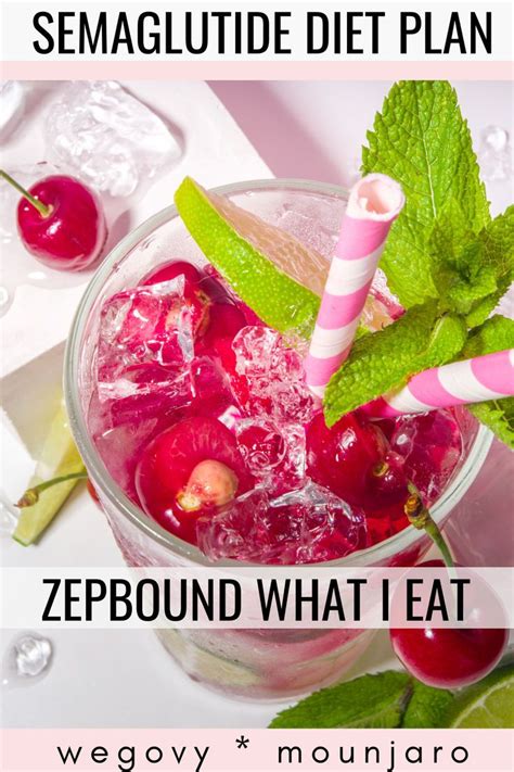 Zepbound Diet What I Eat & Mounjaro Meal Plans | Semaglutide Diet Plan ...