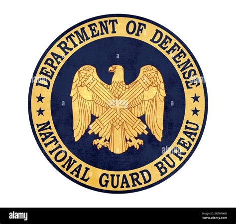 National Guard Bureau logo Stock Photo - Alamy