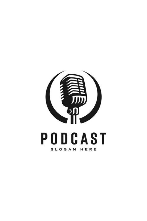 Podcast Logo Vector Design | MasterBundles