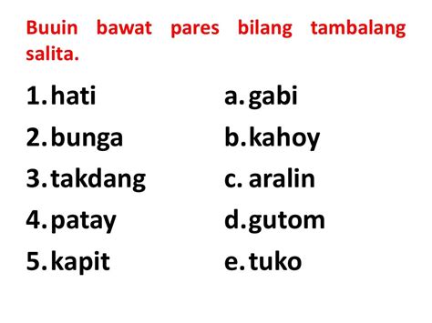 Nabibigyan ng kahuluganng literal ang mga tambalang salita