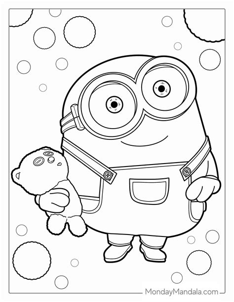 32 Minion Coloring Pages (Free PDF Printables) | Minion coloring pages, Coloring pages, Cute ...