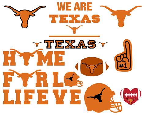 Texas-Longhorns Football Team svg, Texas-Longhorns svg, N--C | Inspire ...