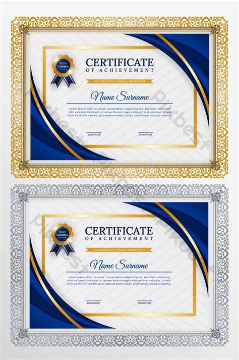 Free 460+ Others Certificate Templates | Graphic Design PSD & Vector Download - Pikbest