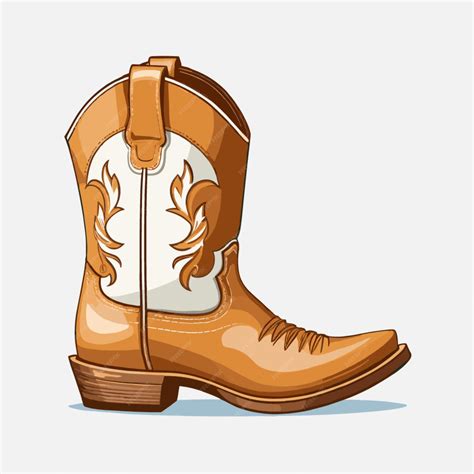 Premium Vector | Western boots vector