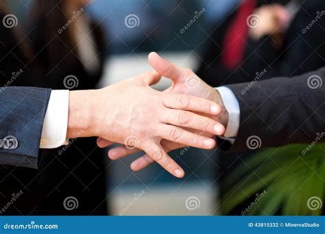 Business Deal, Business People Shaking Hands Stock Photo - Image of work, advancement: 43815332