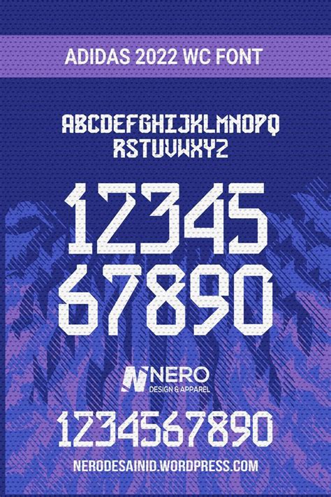 Free Download Adidas World Cup 2022 Font