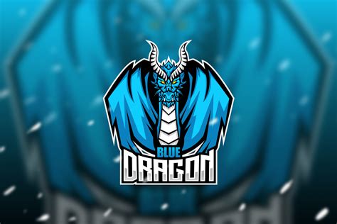 Blue Dragon Logo :: Behance