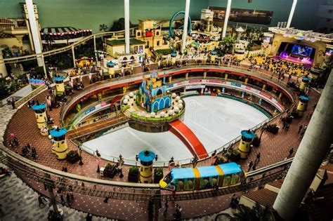 Aerial View of Lotte World Adventure Editorial Photo - Image of holiday ...