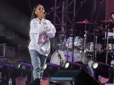 Ariana Grande - One Love Manchester Benefit Concert at Old Trafford in ...