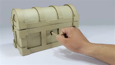 How to Make a Treasure Chest From Cardboard ! DIY Treasure Chest - YouTube | Treasure chest ...