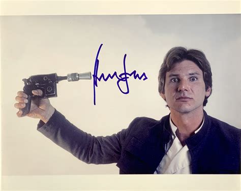 Lot Detail - Harrison Ford In-Person Signed Photo as "Han Solo" from ...