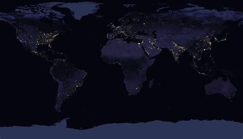 Newest NASA Satellite Photos of the Earth at Night