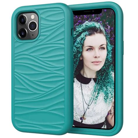 Iphone 12 Pro Max Cases Shockproof | Shockproof Wave Texture Phone Case ...