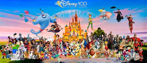 Disney 100th Anniversary Celebration by aaronhardy523 on DeviantArt