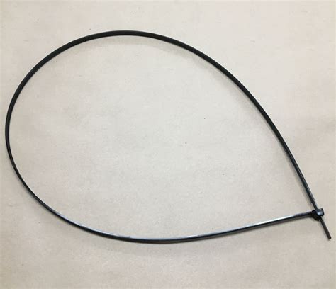 UV Black Cable Ties 24" 100pc bag - Maven Industrial